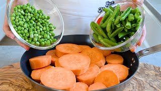 Try the new way to cook sweet potatoes! Incredibly delicious sweet potato recipe!