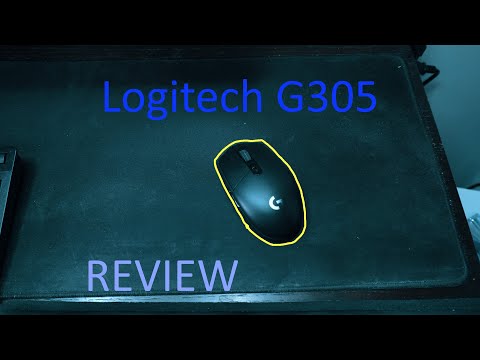 Видео: Logitech G305  Review -  Long Battery Life - Excellent Sensor!