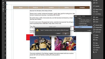 Adobe Muse - working with layers