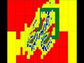 Cameleon algorithm to find a path in the configuration space using interval analysis