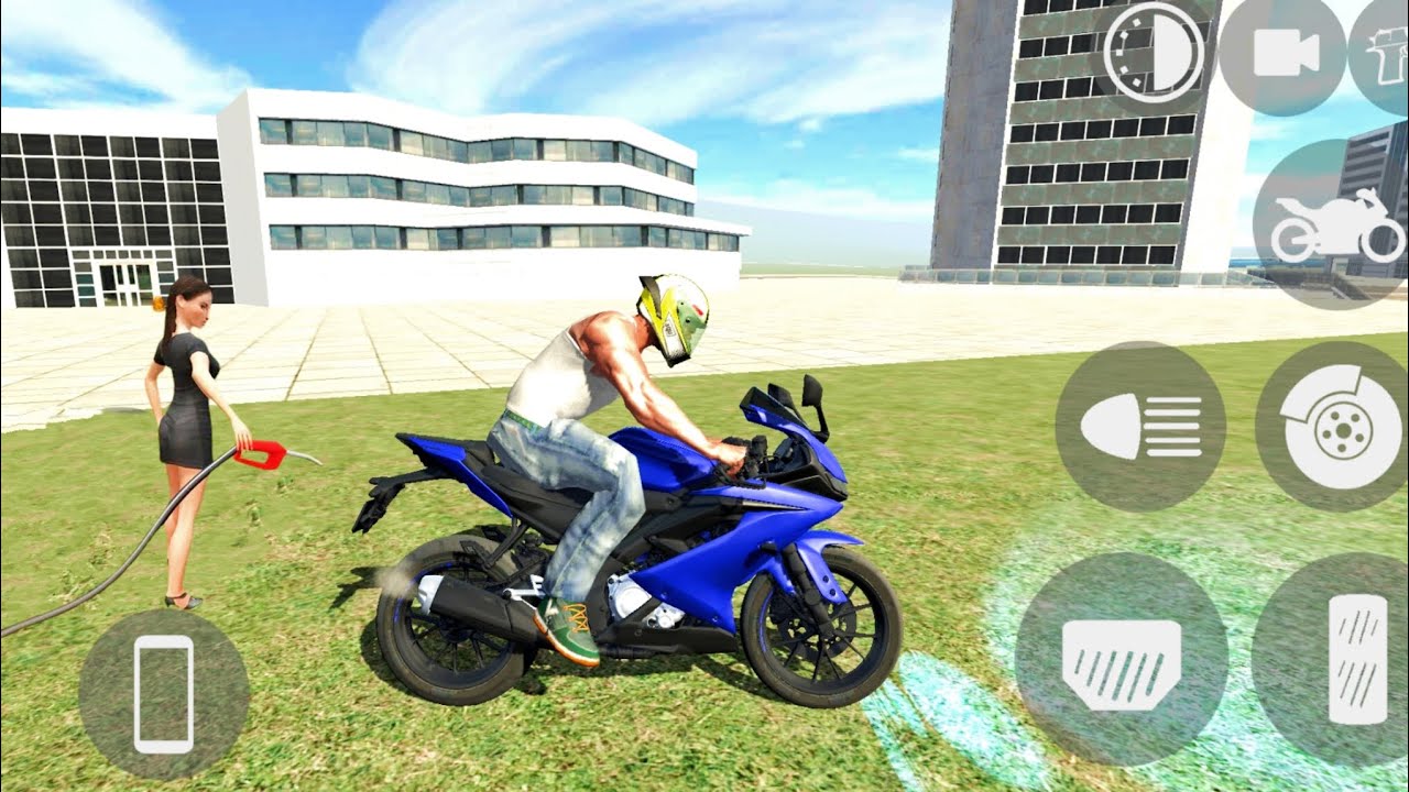 Yamaha R15 Bike Driving Games - Indian Bikes Driving Game 3D - Android ...