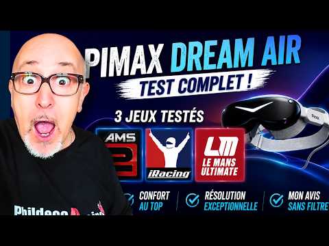 ทดสอบ Pimax Dream Air ในการแข่งรถจำลอง