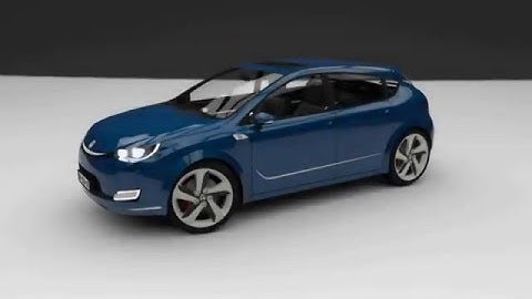 Keyshot Render - Avantis Estima Type S