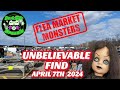 Unbelievable find at the flea market  april 7th 2024