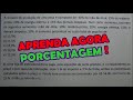 Porcentagem  8 questes concurso