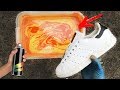 ПОКРАСИЛ КРОССОВКИ ВОДОЙ /HYDRO DIPPING ADIDAS  / КАСТОМ КРОССОВОК / АКВАПРИНТ