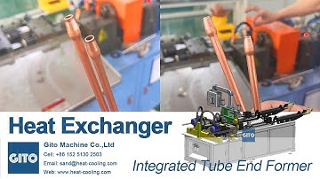 【Copper Pipe End Forming Machine】Chipless Tube Cutting Integrated