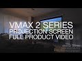 Elite screens vmax 2 motorized projection screen product