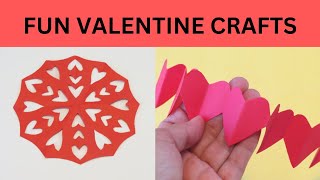 Fun Valentine Crafts