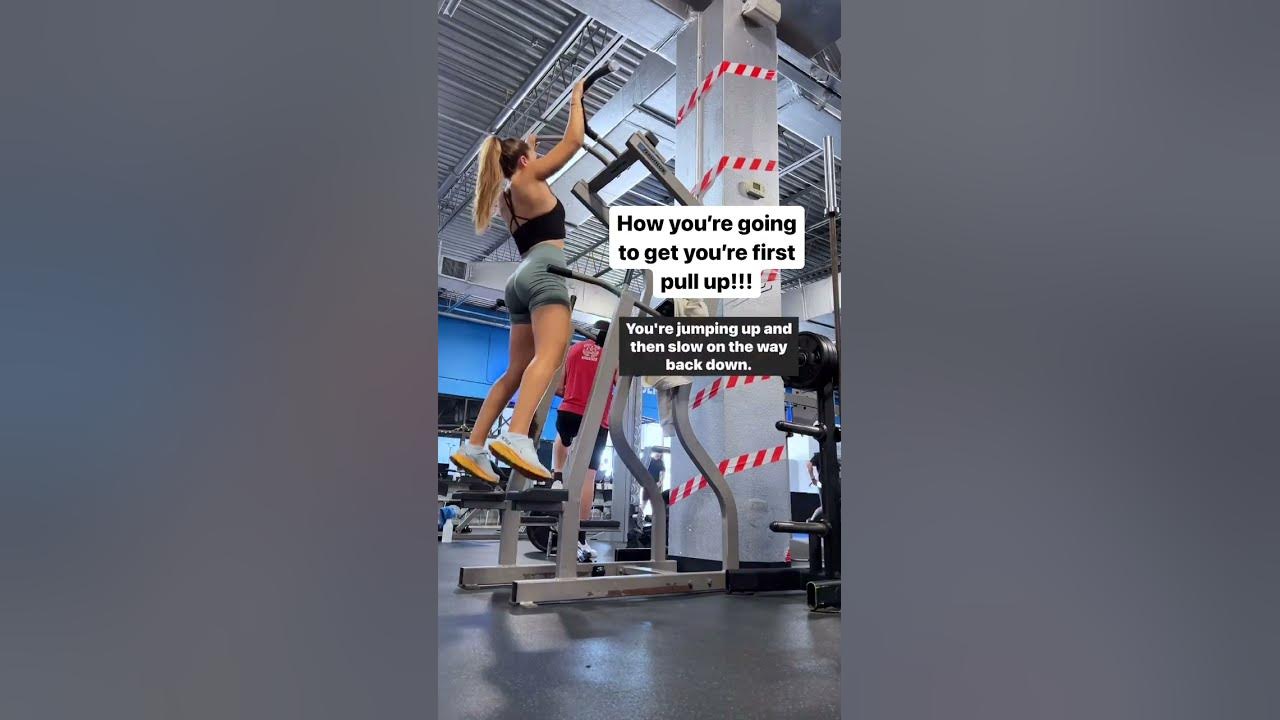 Pull up progression! Small steps to get you to your first pull up!💪🏼Which step are you on right now?