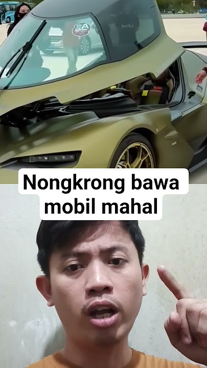 Ketika nongkrong bawa mobil mahal❗auto jadi pusat perhatian😱 #viralvideo #automobile #shortvideo