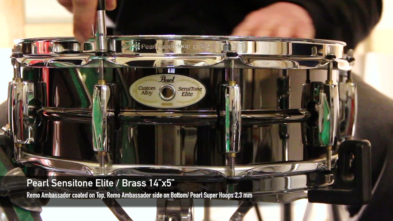 Pearl Sensitone Elite / Brass 14”x5”