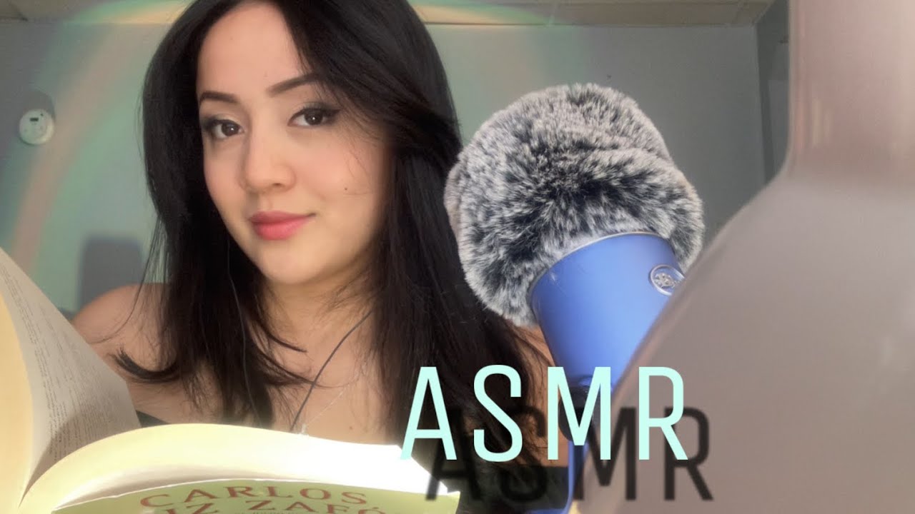 SPANISH ASMR , LECTURA RELAJANTE 😴📚✨LA SOMBRA DEL VIENTO 🌬️ ✨