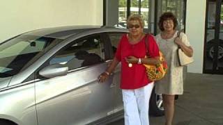 Very happy customers with their brand new 2011 Hyundai Sonata! Dube Hyundai Wilmington Ma