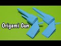 Easy paper gun  origami folding paper a4 size gun art    a4   
