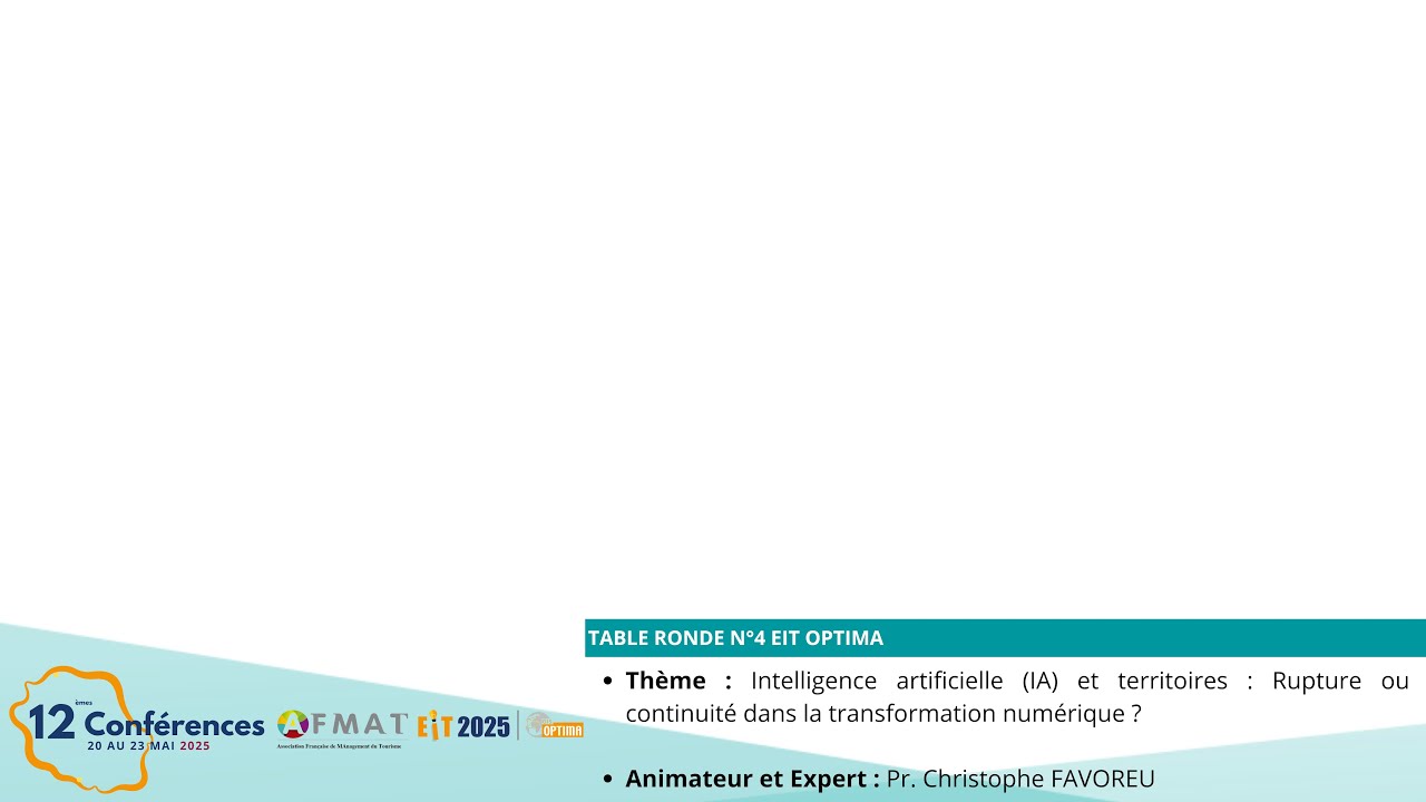 Table ronde n°4 EIT OPTIMA