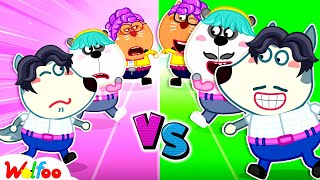 Kids vs Parents 💪 | Wolfoo Family Challenge | Who’s the Strongest? Kids Cartoon