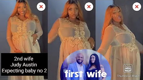 Yul Edochie and Judy Austin expecting baby No 2| May Edochie react