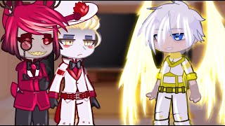 Hazbin Hotel React To Gojo Satoru As Angel || Gacha React