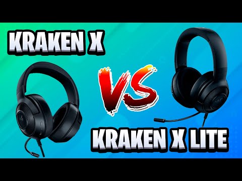 RAZER KRAKEN X LITE VS KRAKEN X - O QUE MUDOU E QUAL VALE A PENA?