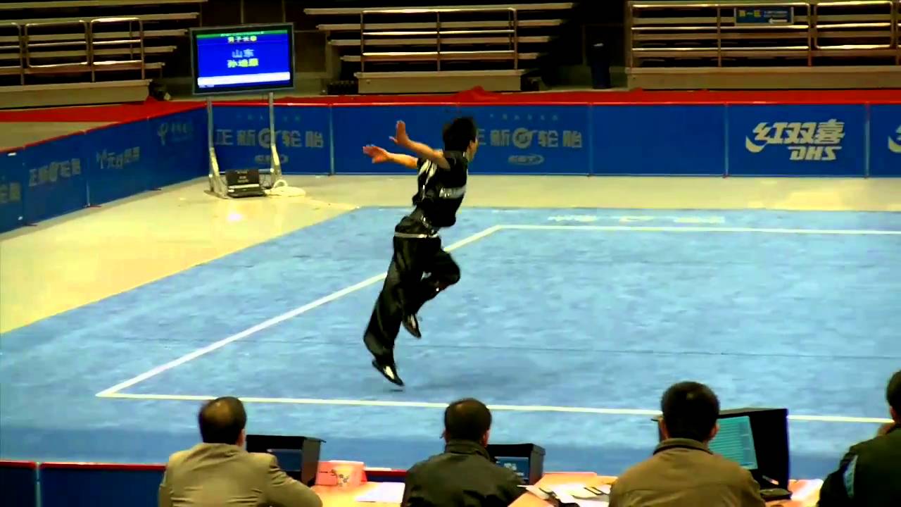 China Wushu Pre-Nationals 2010 - Changquan - Sun Pei Yuan (Shandong)
