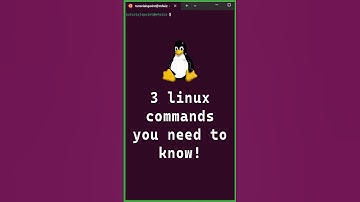 3 Linux Commands Explained in 30 Seconds #shorts #linux #linuxcommands