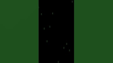 simple matrix rain made in python language using Pygame library