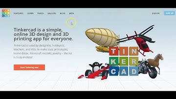 Creating an Account in Tinkercad