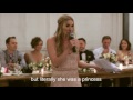 "Krystal's Married" song / Maid of Honor Speech