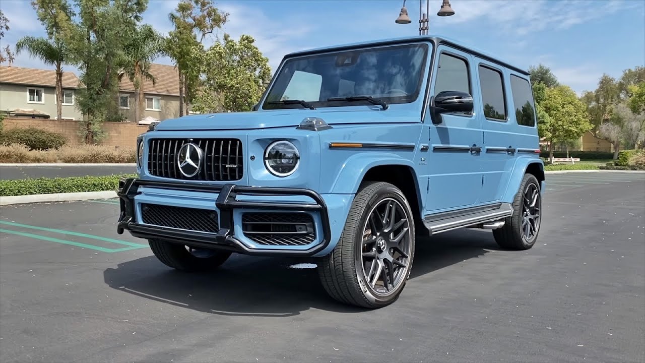 2021 Mercedes-AMG G63 Walkaround + Exhaust (No Talking)(ASMR) - YouTube