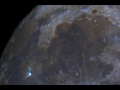 Colors of the moon  real colors but enhanced  sct 925  imx178 color camera