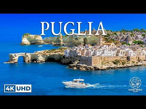 Puglia 4K | Italy’s Hidden Paradise | Explore Trulli Villages, White Towns & Adriatic Coast