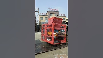 loading automatic hollow concrete block making machine