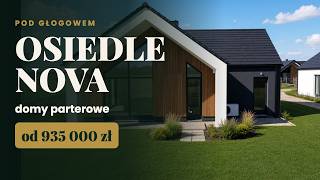 Osiedle NOVA pod Głogowem: nowoczesne domy parterowe od 935 000 zł | Radwanice