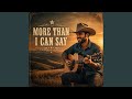 More Than I Can Say Country Cover 