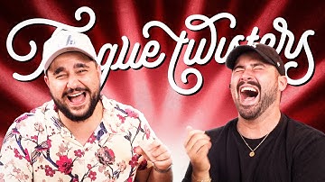 We Try The Hardest TONGUE TWISTERS!