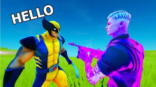 What Happens if Boss Midas Meets Boss Wolverine in Fortnite (Midas vs Wolverine)