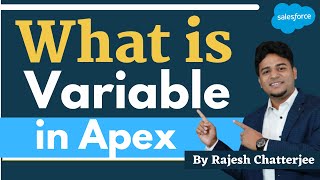 What is Variable in Apex || By Rajesh Chatterjee