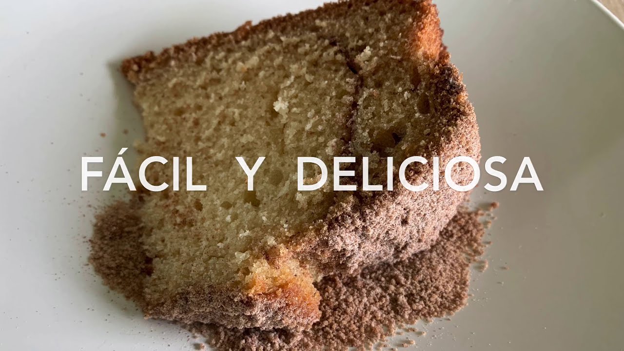 Cómo hacer TORTA DE CANELA (Super Fácil)
