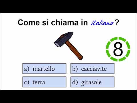 Italian Vocabulary Quiz