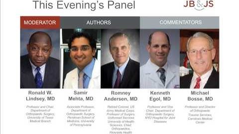 Webinar: Optimal Management of Open Fractures