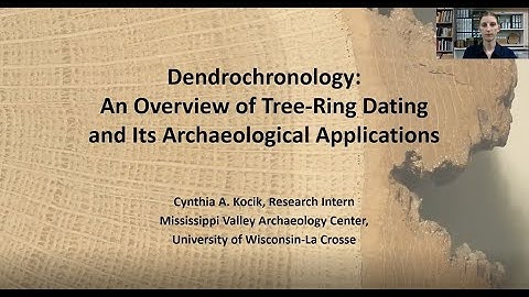 Dendrochronology