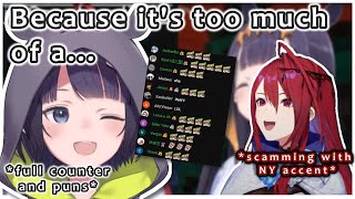 Erb Tried To Scam Ina With Her New York Accent, But Ina... Hololive En