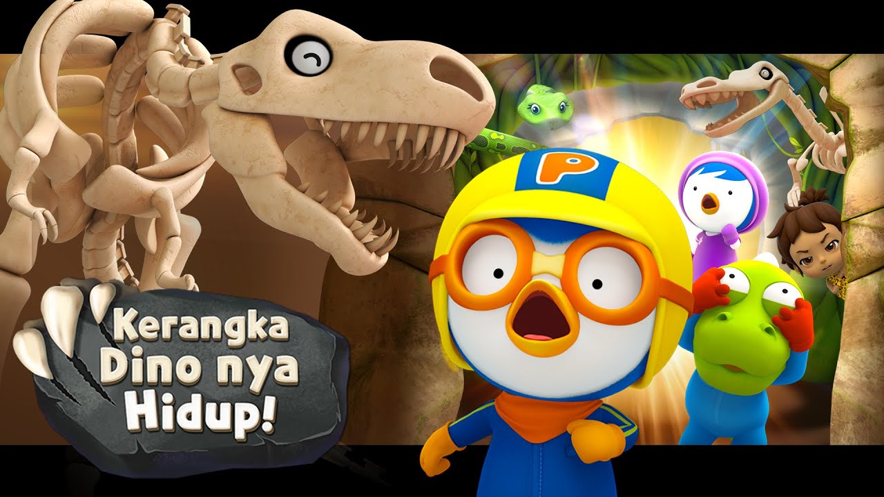 Kartun Anak | Kerangka Dino nya Hidup! | Pororo Indonesia | ICONIX KIDS