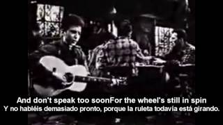BOB DYLAN - TIMES THEY ARE A CHANGING (LIVE 1964 ) - ESPAÑOL ENGLISH