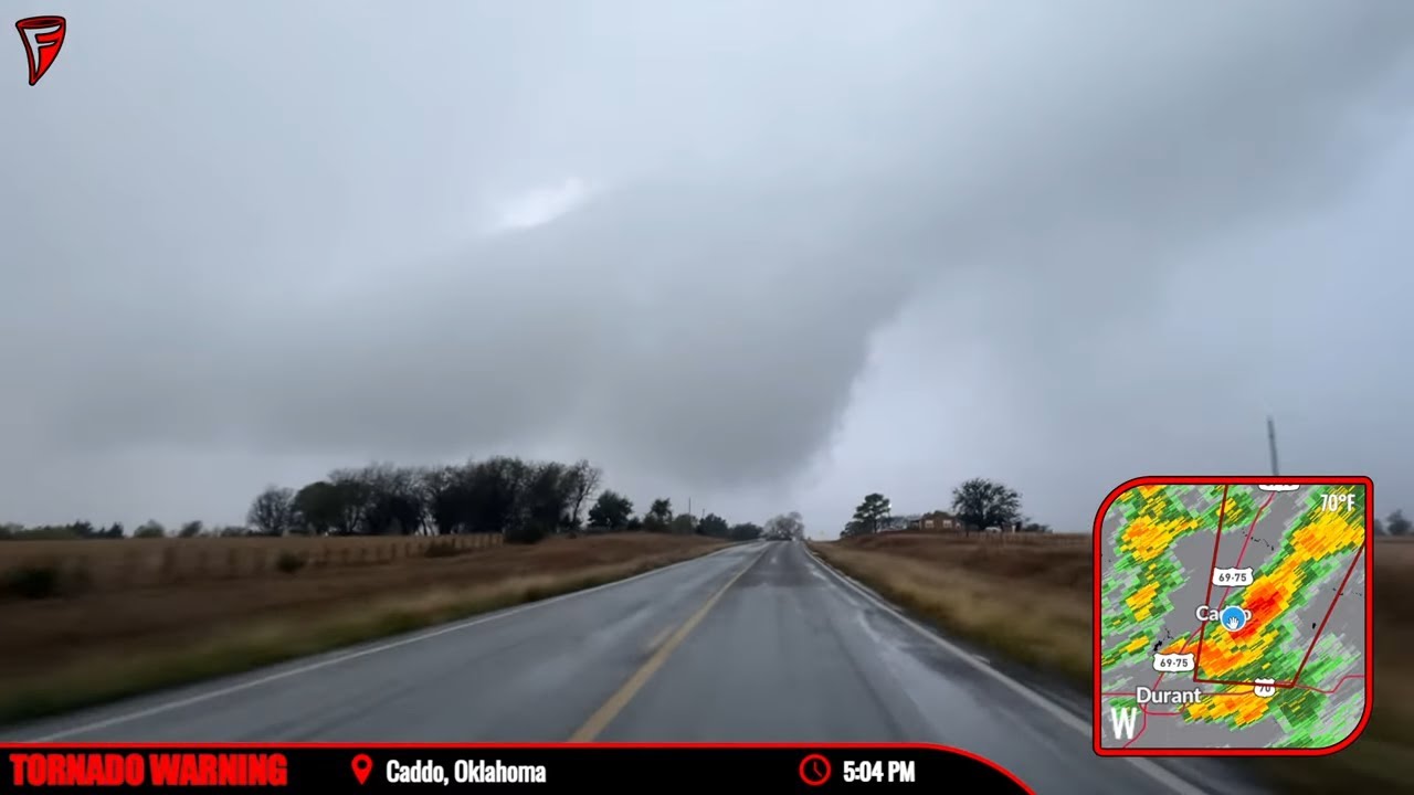 Chasing Tornado Warnings In Oklahoma - Live As It Happened - 11/3/24 ...