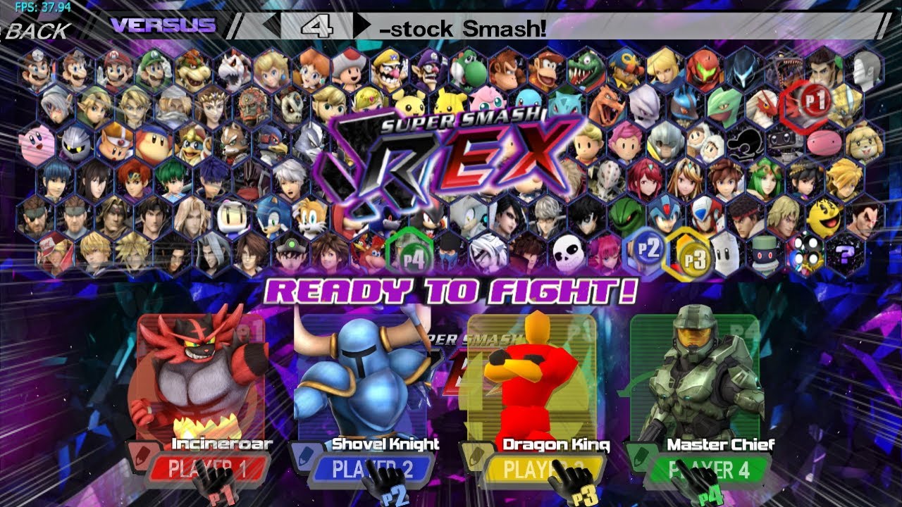 Super Smash REX - Todos los personajes (Brawl Mod) + Trajes ...