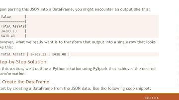 Resolving JSON Parsing Issues: Transforming python DataFrames for Optimal Display