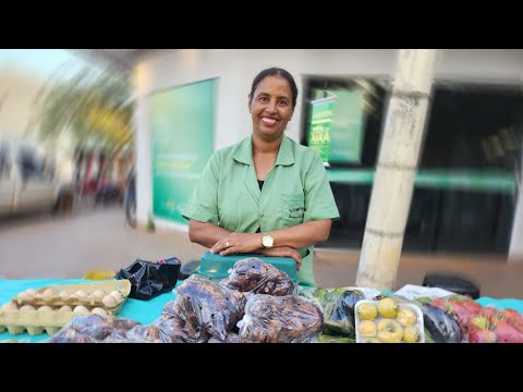 Feira do Produtor Rural de Itapuranga Goiás.