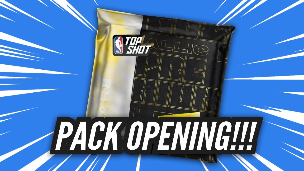 NBA Top Shot - PREMIUM PACK OPENING!!! (METALLIC GOLD PULL)